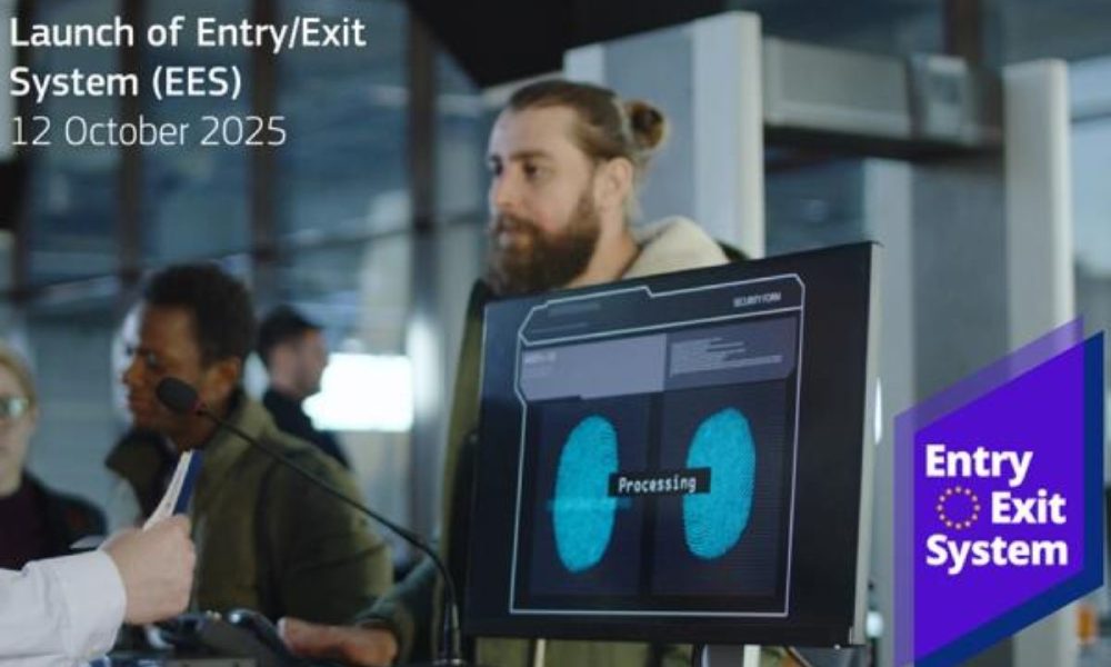 Komisijos nustatyta įėjimo/išėjimo sistemos paleidimo data iki 2025 m. Spalio 12 d