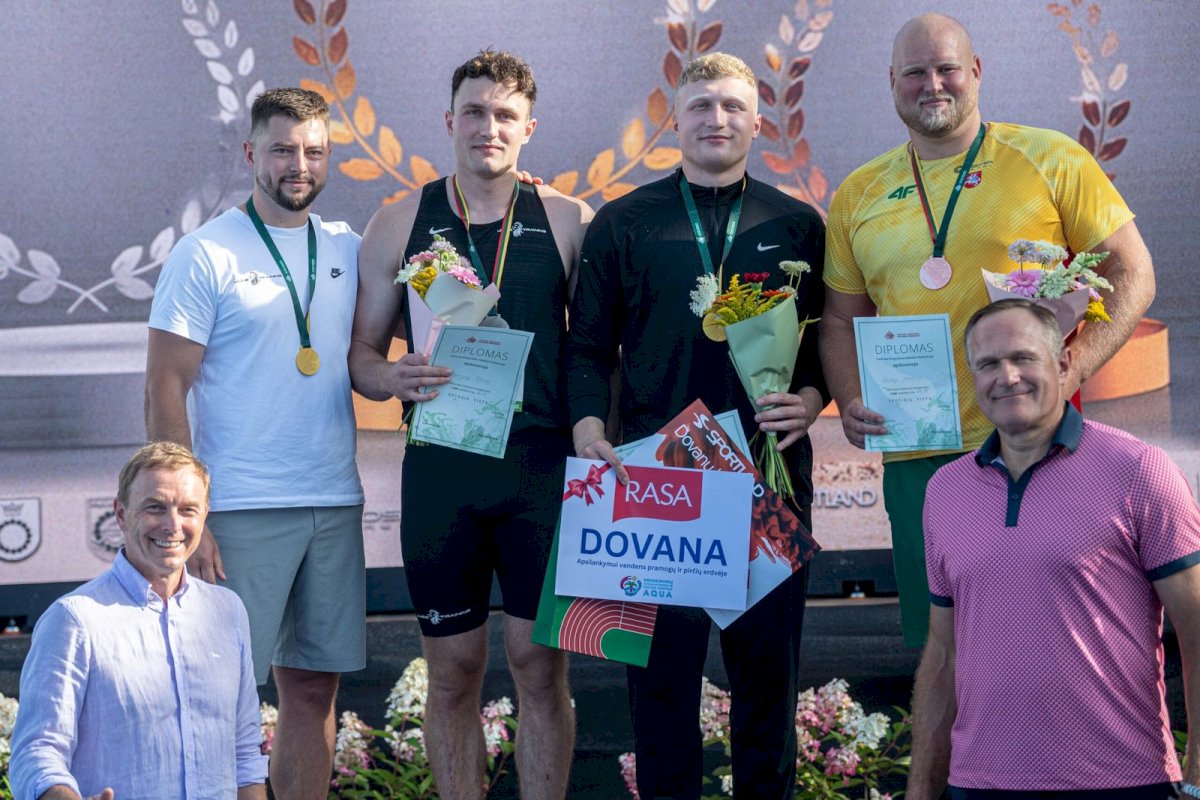 Lietuvos lengvosios atletikos čempionate – dosnūs partnerių prizai sportininkams