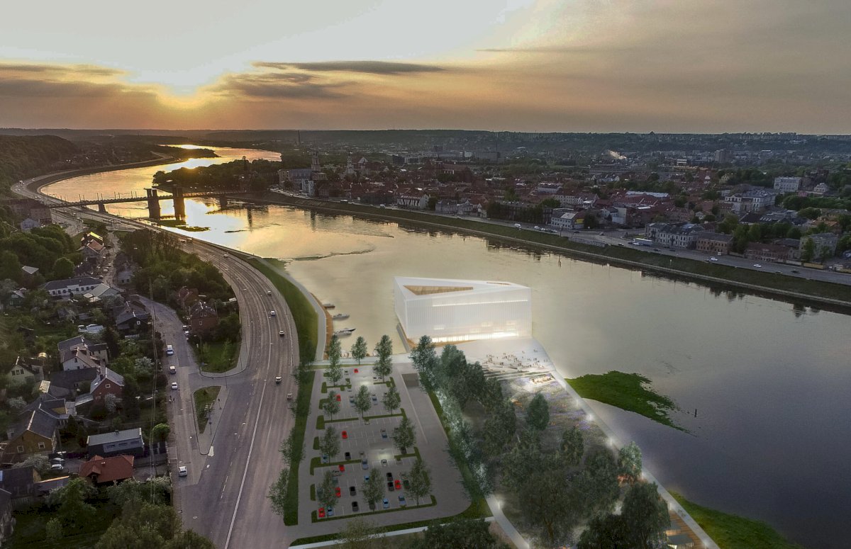 Uždegta žalia šviesa M. K. Čiurlionio koncertų centro statybai