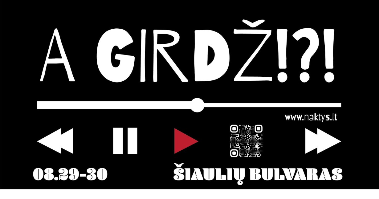 „jautì“ – emocijos, matematika ir meilė festivalyje „A GirDž`!?!“ #3, šventėje „Šiaulių naktys XV“