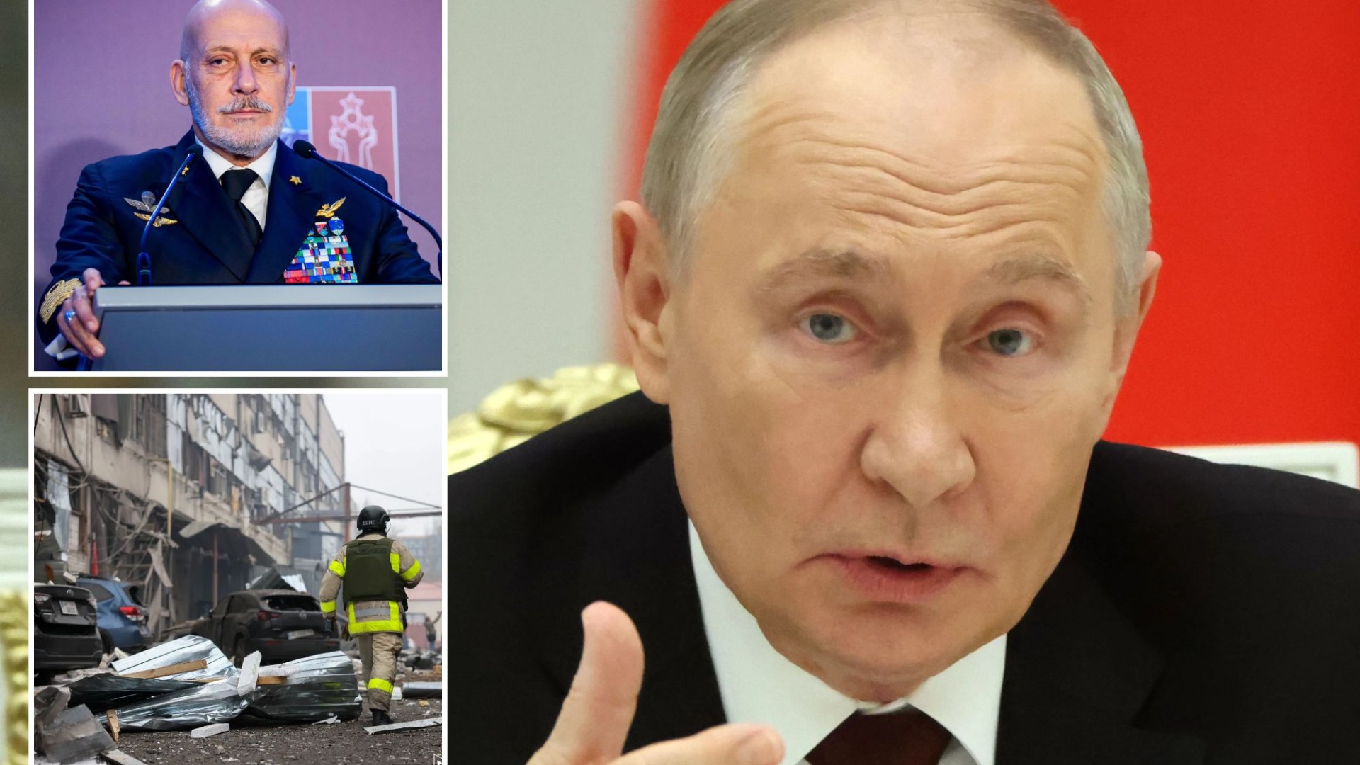 Rusija perspėja dėl „pasekmių“ ir kaltina NATO ruošiantis „dideliam karui“ po pareiškimų apie „prevencinį smūgį“ Putinui