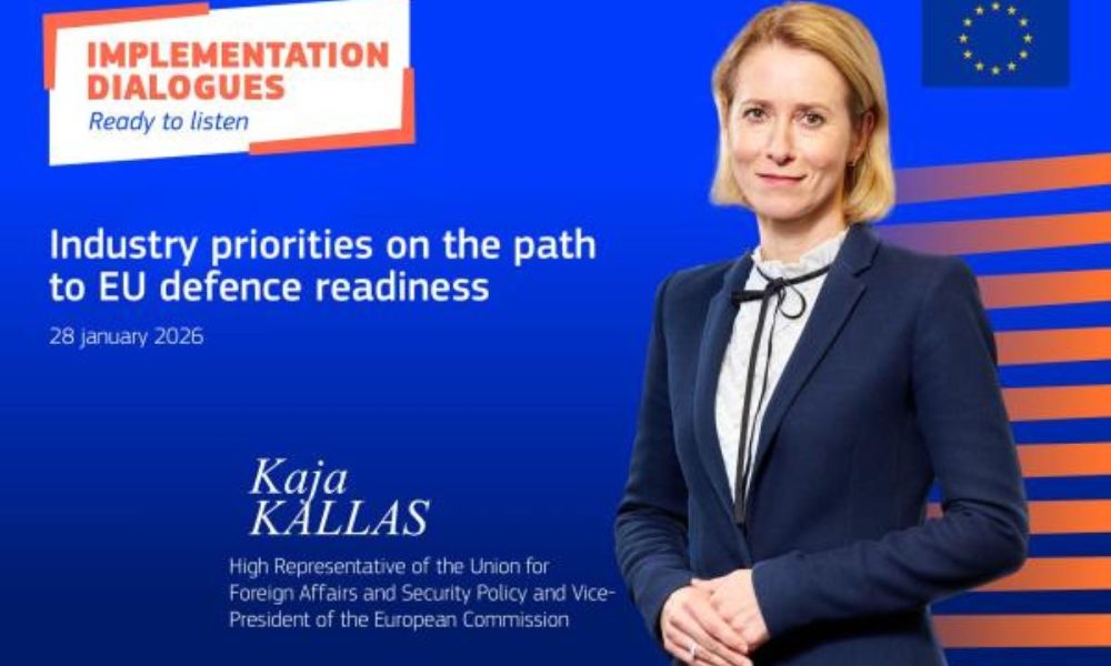 Įgyvendinimo dialogas dėl pramonės prioritetų kelyje į ES pasirengimą gynybai su vyriausiąja įgaliotine ir pirmininko pavaduotoja Kaja Kallas