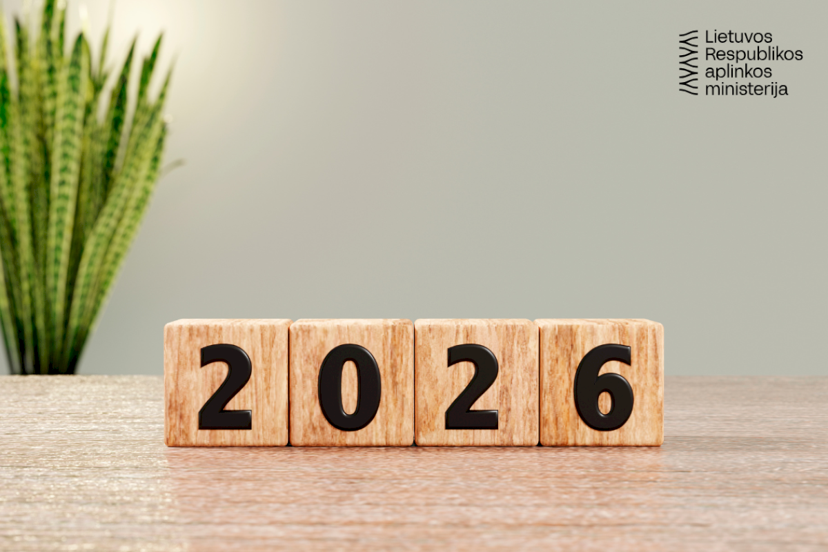 Nuo 2026 m. sausio 1 d. – svarbūs aplinkosaugos, statybų ir žemėtvarkos pokyčiai