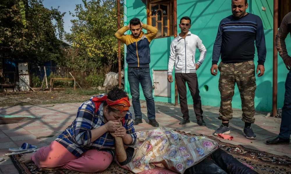 Raketų ataka Azerbaidžane prieš 13-ąjį Pasaulio miestų forumą