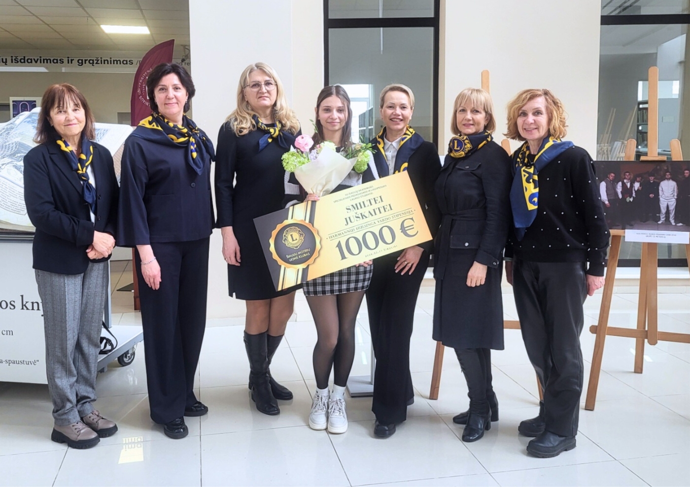 VU Šiaulių akademijos studentei įteikta ypatinga vardinė stipendija