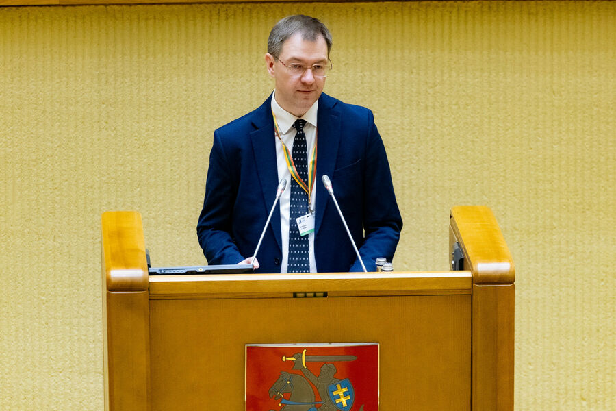 Krašto apsaugos viceministras K. Aleksa: „Rusijos grėsmė nėra kažkur toli horizonte, ji yra čia, taigi jaučiame įtampą ir spaudimą“